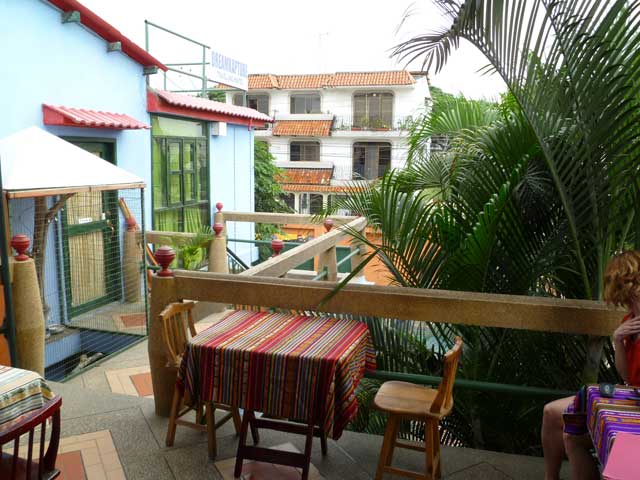 Breakfast deck